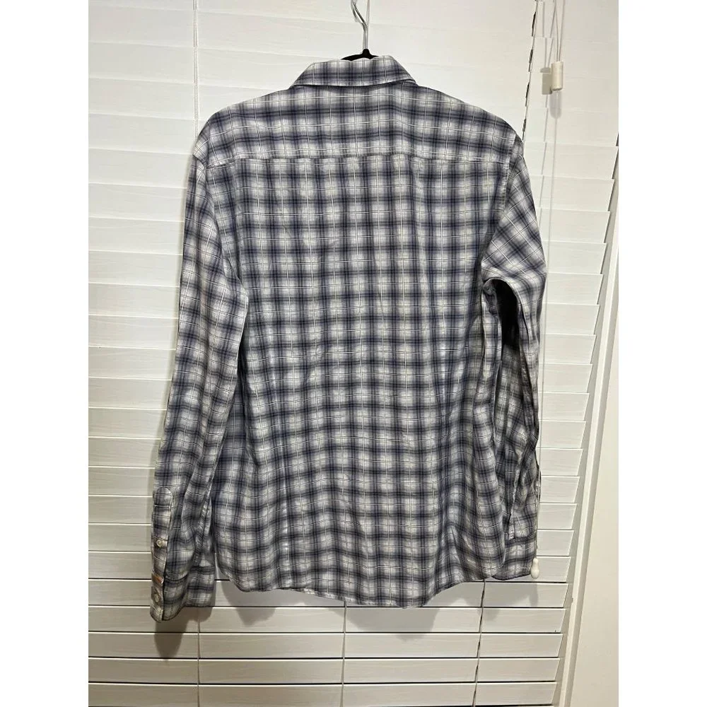 Hugo Boss‎ Orange Long Sleeve Button Up Shirt - Size L